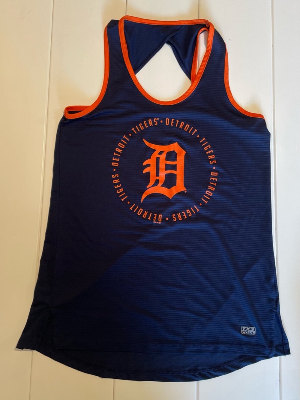 MLB Detroit Tigers Baseball Tank Top, Size S, EUC